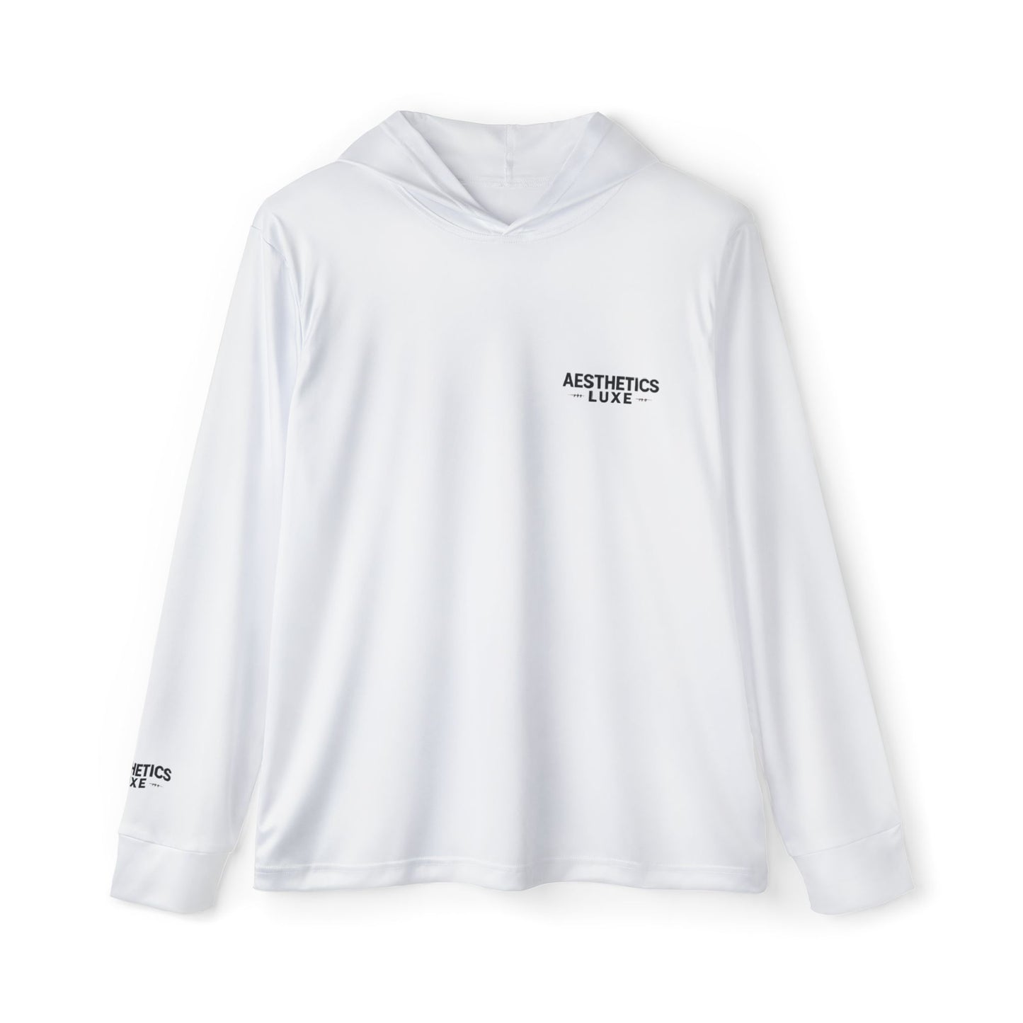 Men's Aesthetics Luxe ™️ Fitness Sports Warmup Hooded Sleeve Shirt II - Flex Active Gym Wear