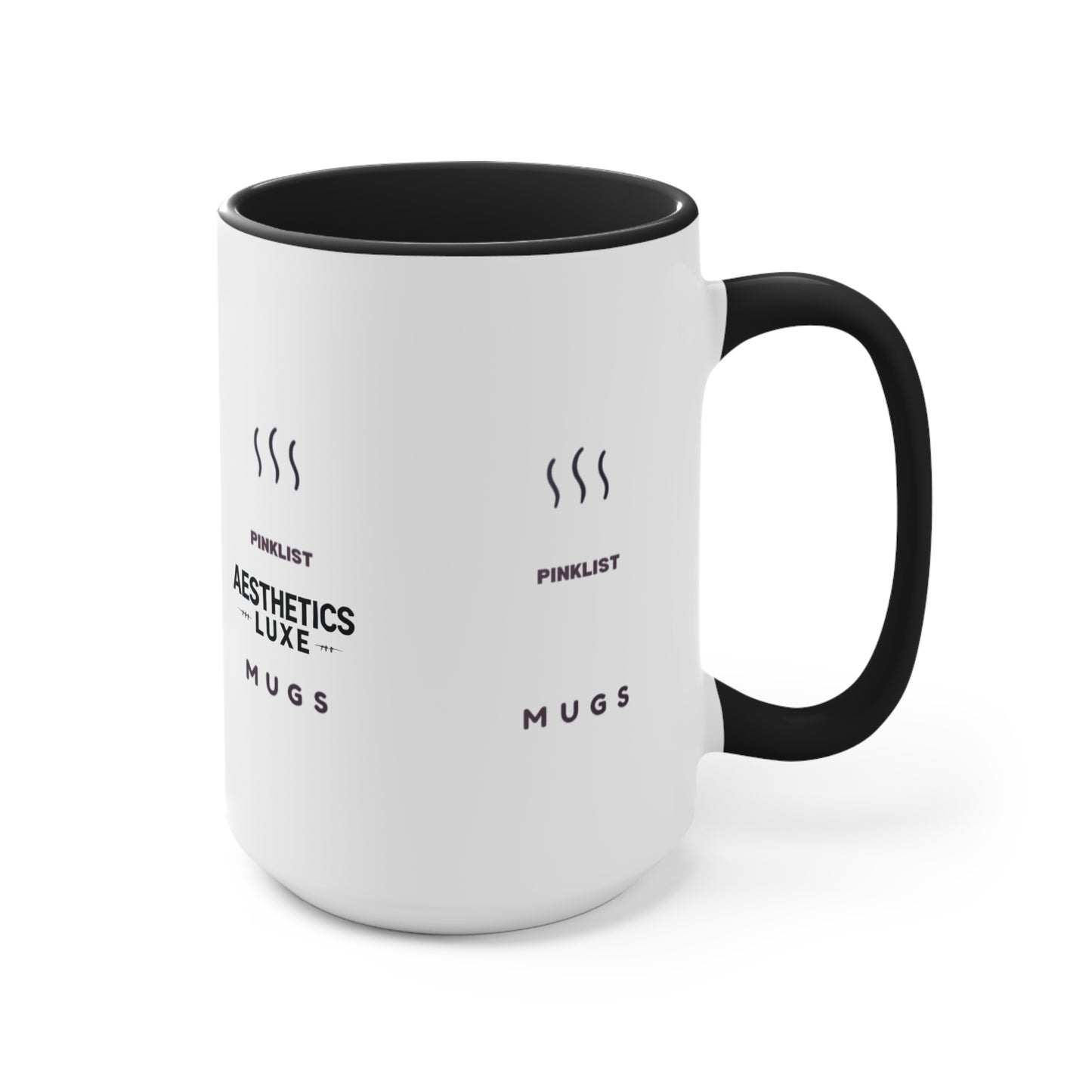 Aesthetics Luxe ™️ Accent Mugs©️ Originals- PinkList Accent Mugs ©️