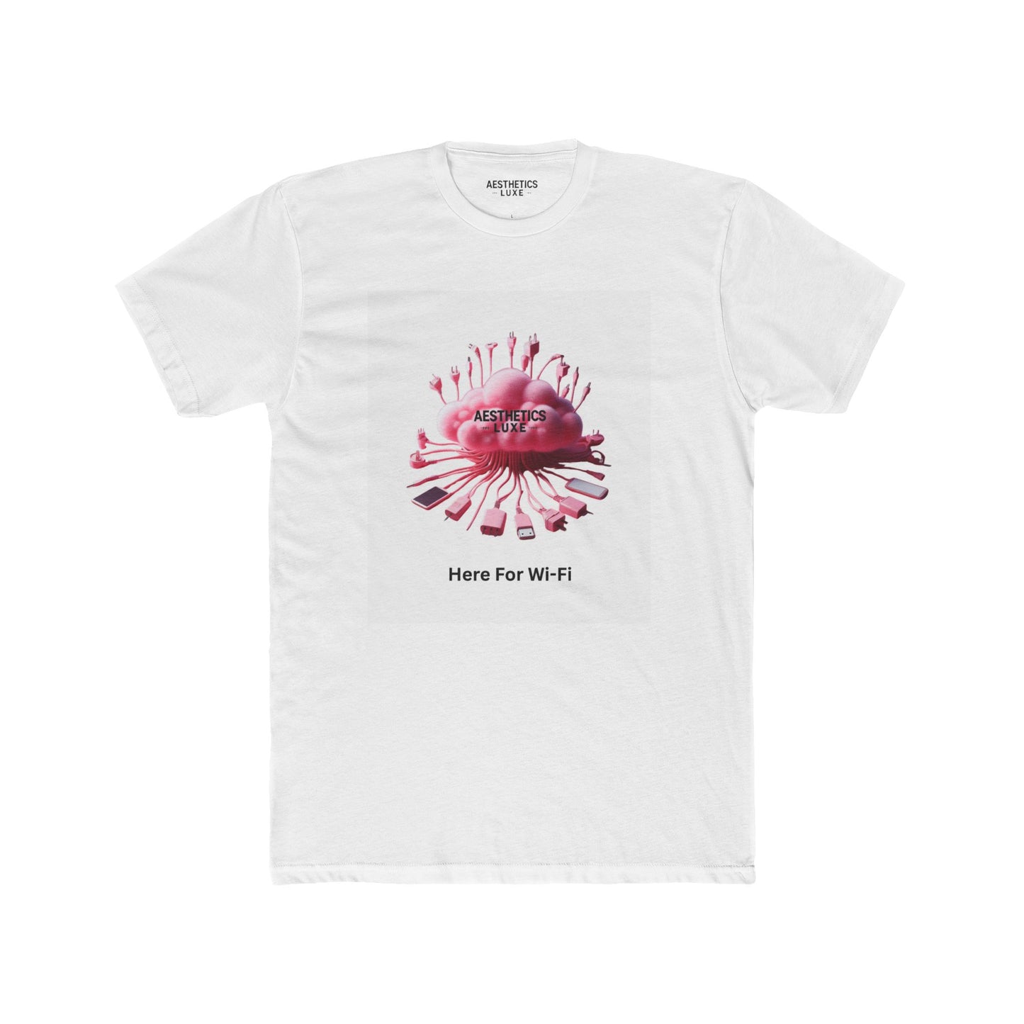 Wi-Fi Tech Aesthetics II Crew Tee ©️ - Tech Support Shirts