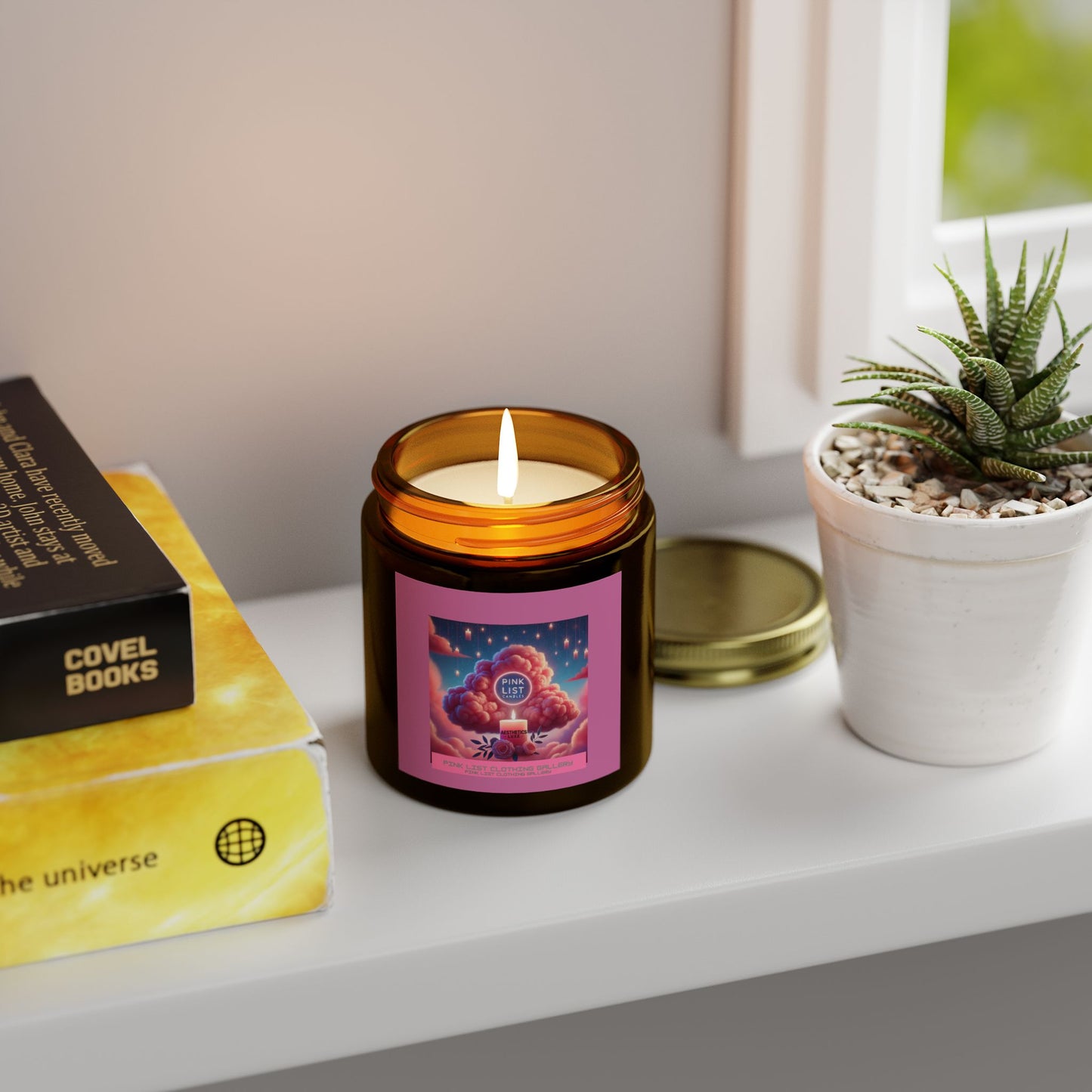 PinkList Candles Collection©️ by PinkList Clothing Gallery®️™️ Aesthetics Luxe Candles©️ - Relaxing Aromatherapy (4oz, 9oz)