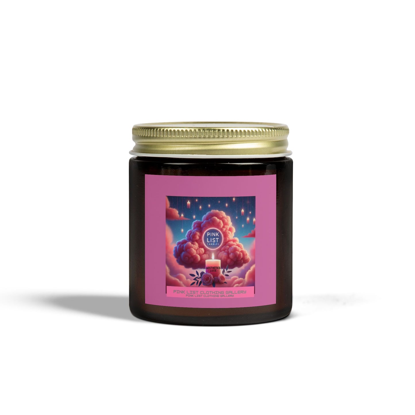PinkList Candles Collection©️ by PinkList Clothing Gallery®️™️ Aesthetics Luxe Candles©️ - Relaxing Aromatherapy (4oz, 9oz)