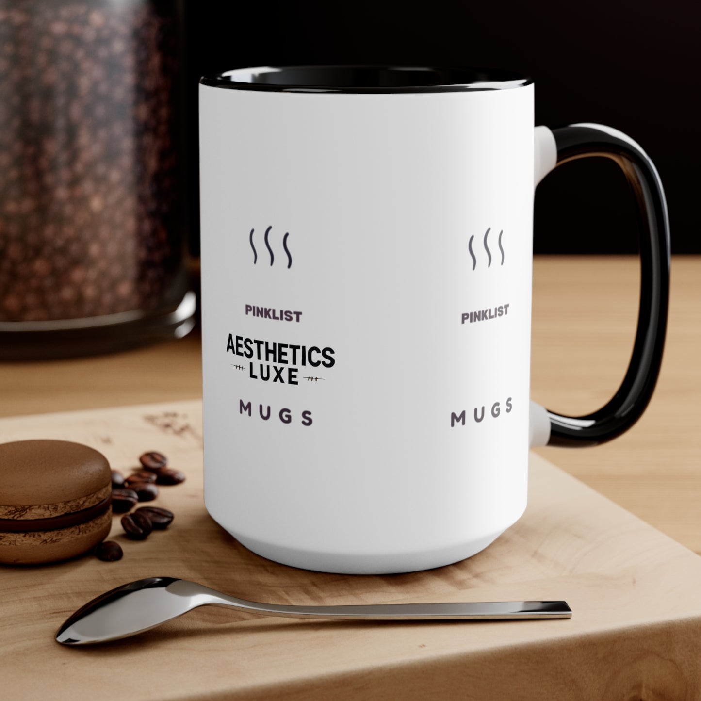 Aesthetics Luxe ™️ Accent Mugs©️ Originals- PinkList Accent Mugs ©️