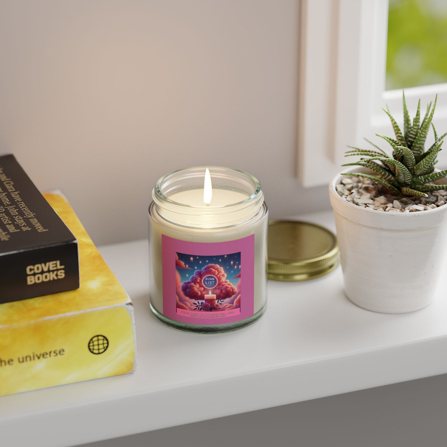 PinkList Candles Collection©️ by PinkList Clothing Gallery®️™️ Aesthetics Luxe Candles©️ - Relaxing Aromatherapy (4oz, 9oz)