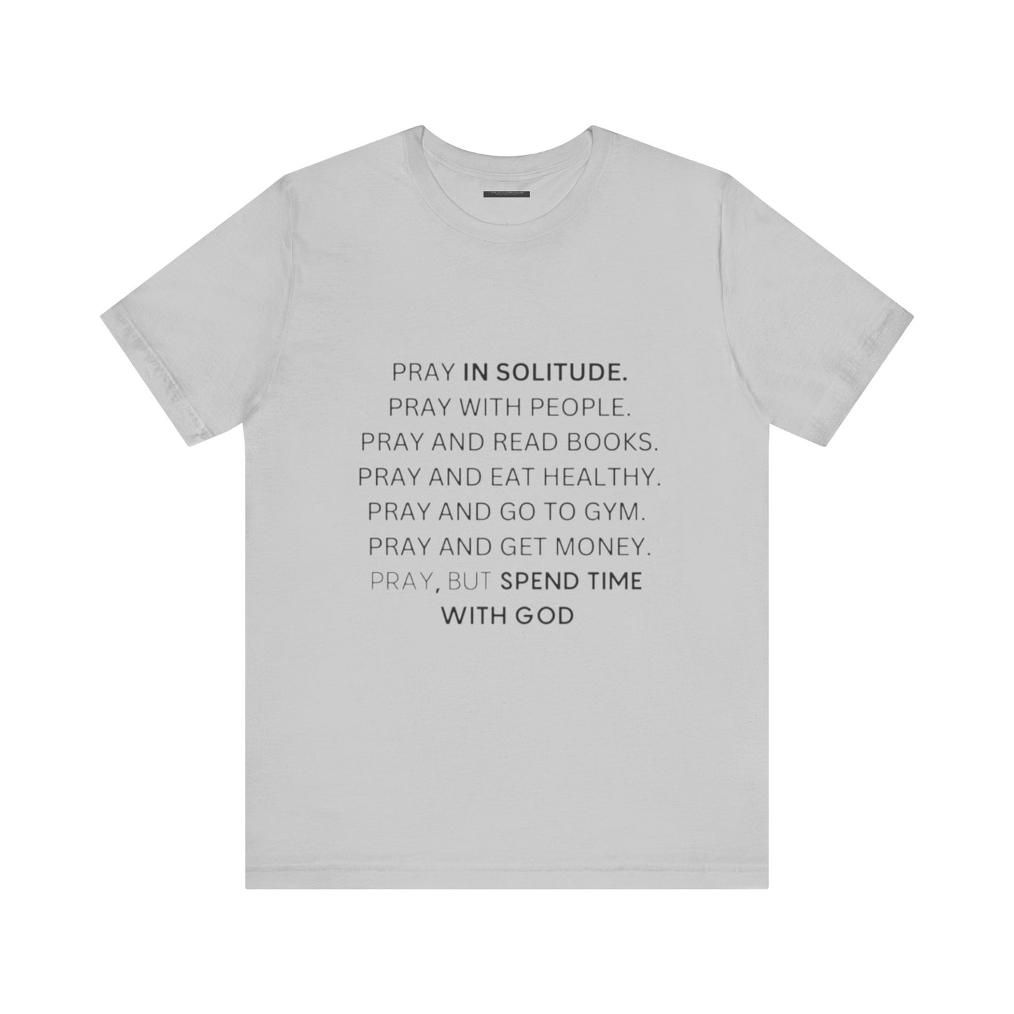 Faith Elements lll Amplify Premium Tee - Aesthetics Luxe Jersey Short Sleeve Tee