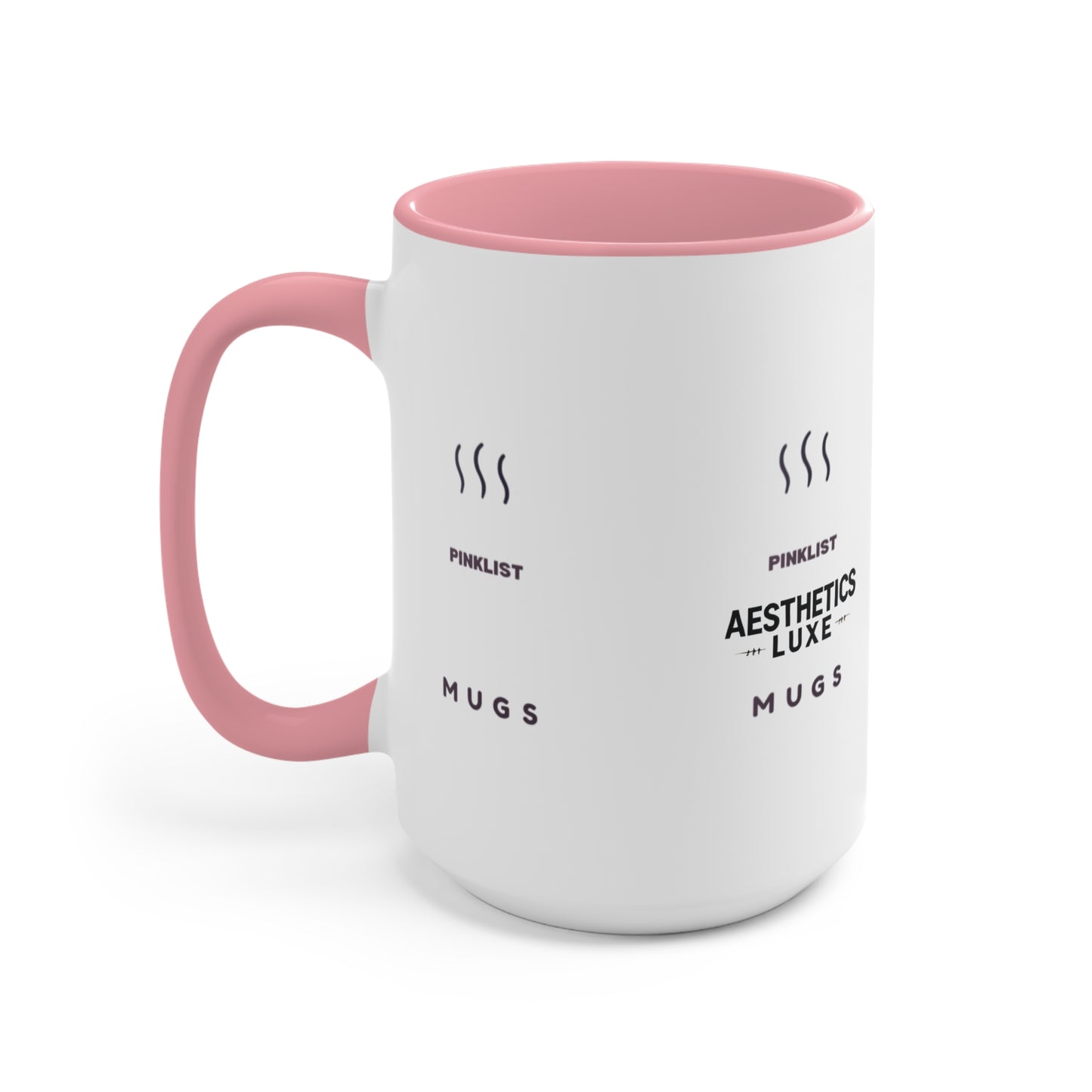 Aesthetics Luxe ™️ Accent Mugs©️ Originals- PinkList Accent Mugs ©️