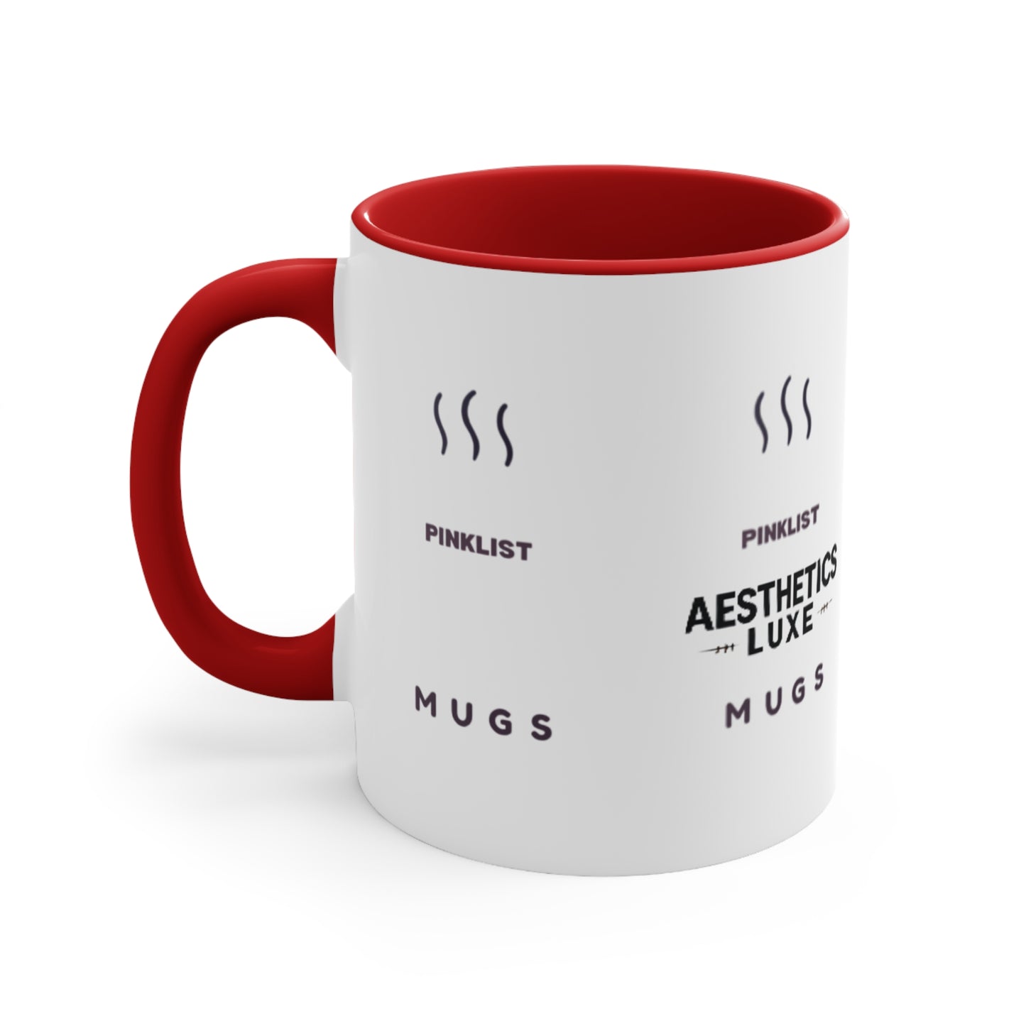 Aesthetics Luxe ™️ Accent Mugs©️ Originals- PinkList Accent Mugs ©️