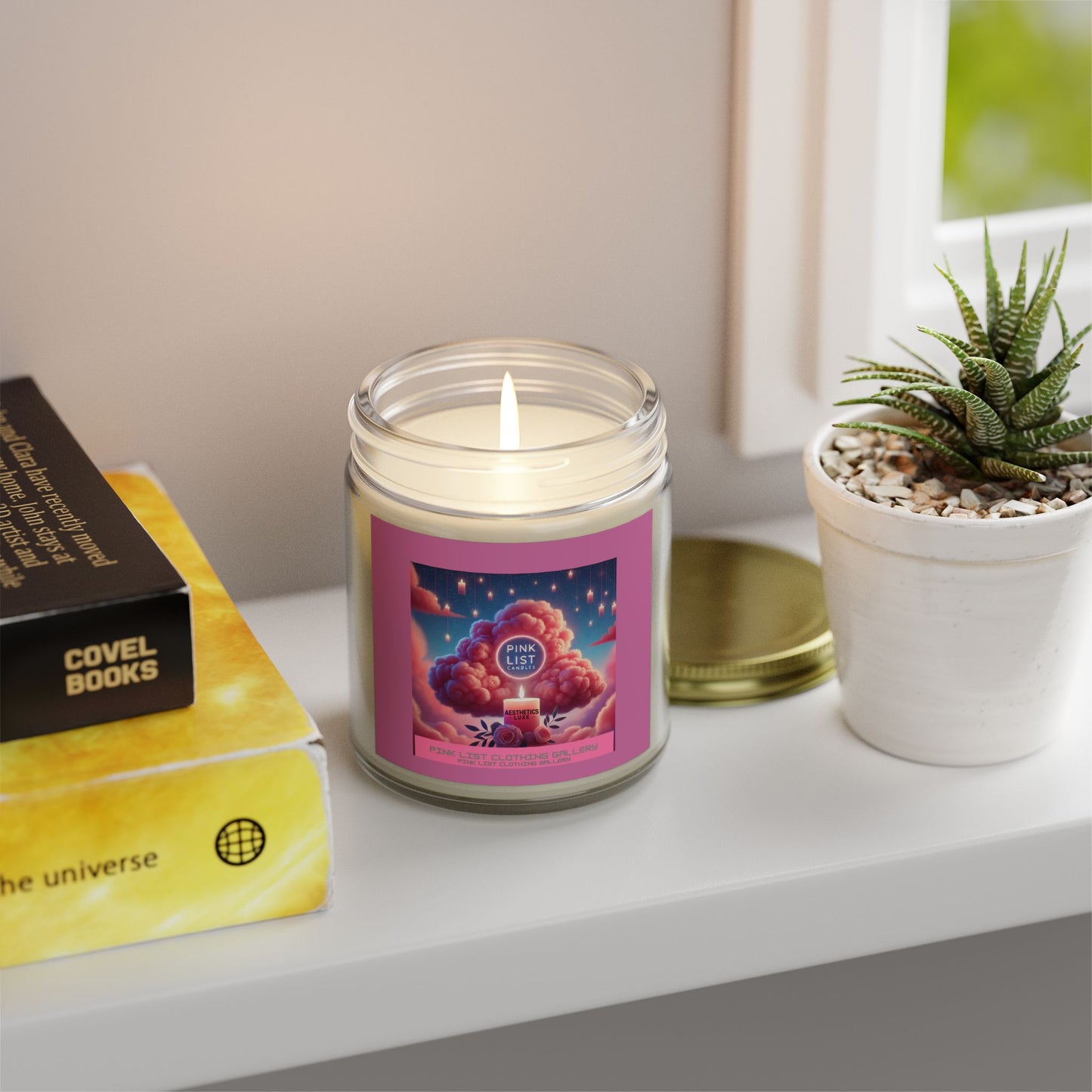 PinkList Candles Collection©️ by PinkList Clothing Gallery®️™️ Aesthetics Luxe Candles©️ - Relaxing Aromatherapy (4oz, 9oz)