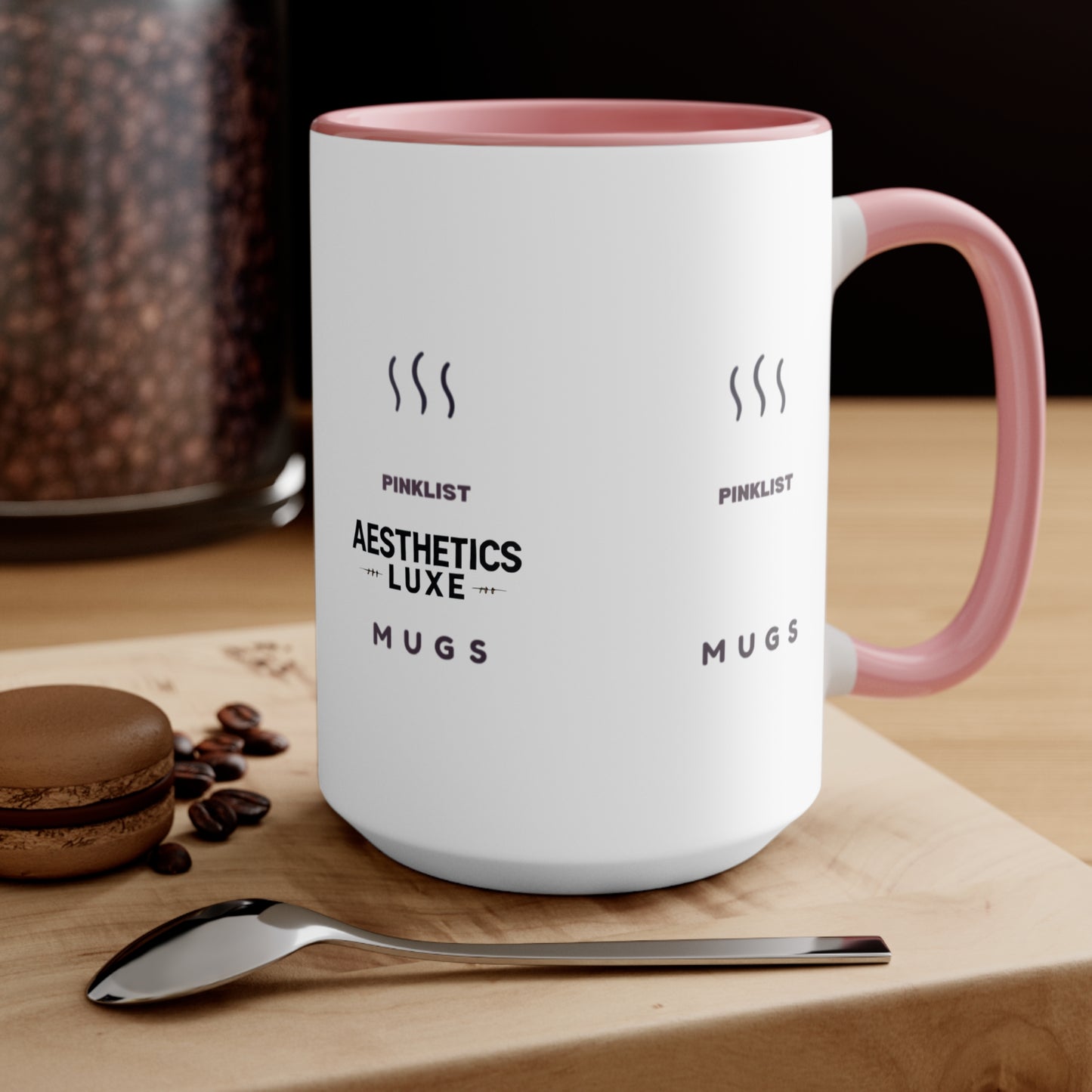 Aesthetics Luxe ™️ Accent Mugs©️ Originals- PinkList Accent Mugs ©️
