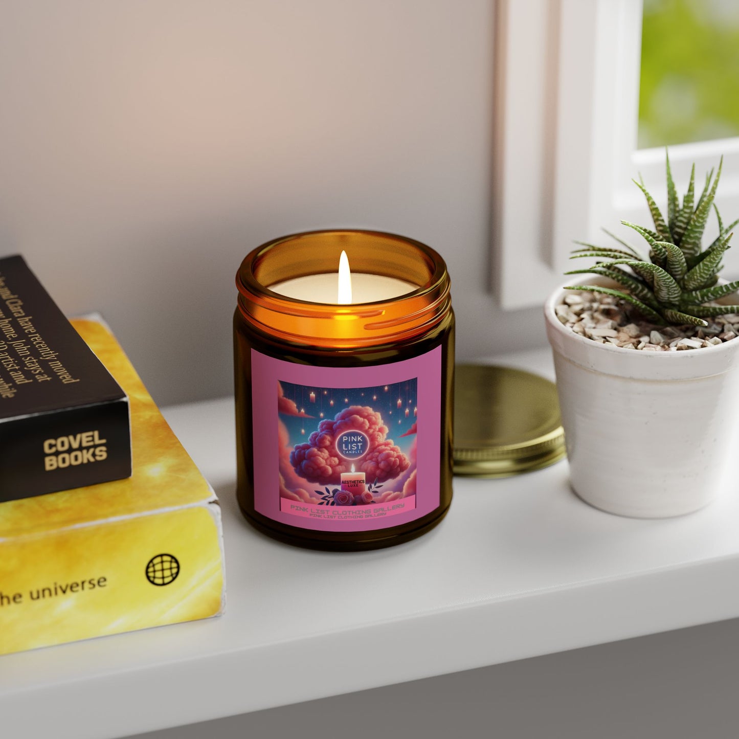 PinkList Candles Collection©️ by PinkList Clothing Gallery®️™️ Aesthetics Luxe Candles©️ - Relaxing Aromatherapy (4oz, 9oz)