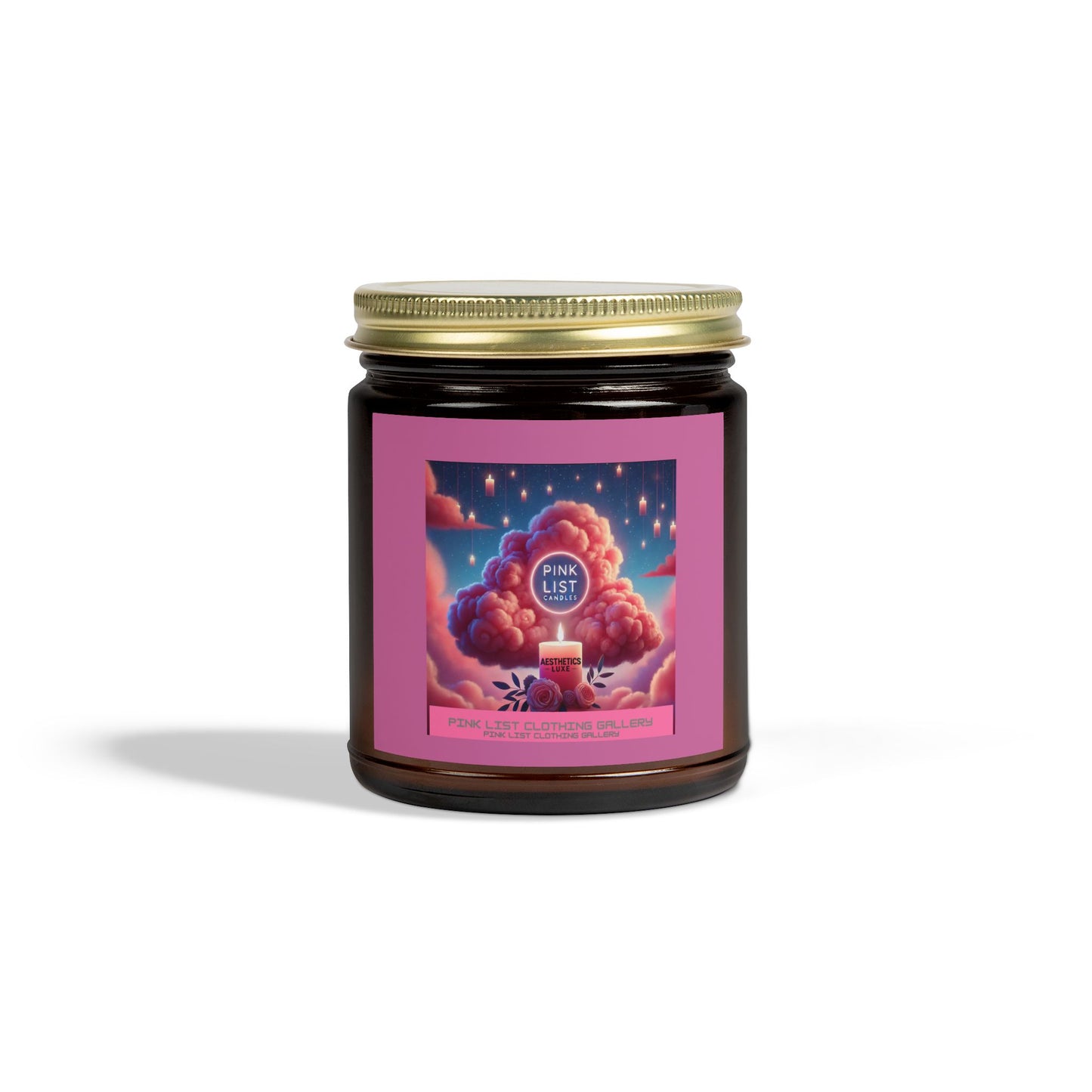 PinkList Candles Collection©️ by PinkList Clothing Gallery®️™️ Aesthetics Luxe Candles©️ - Relaxing Aromatherapy (4oz, 9oz)