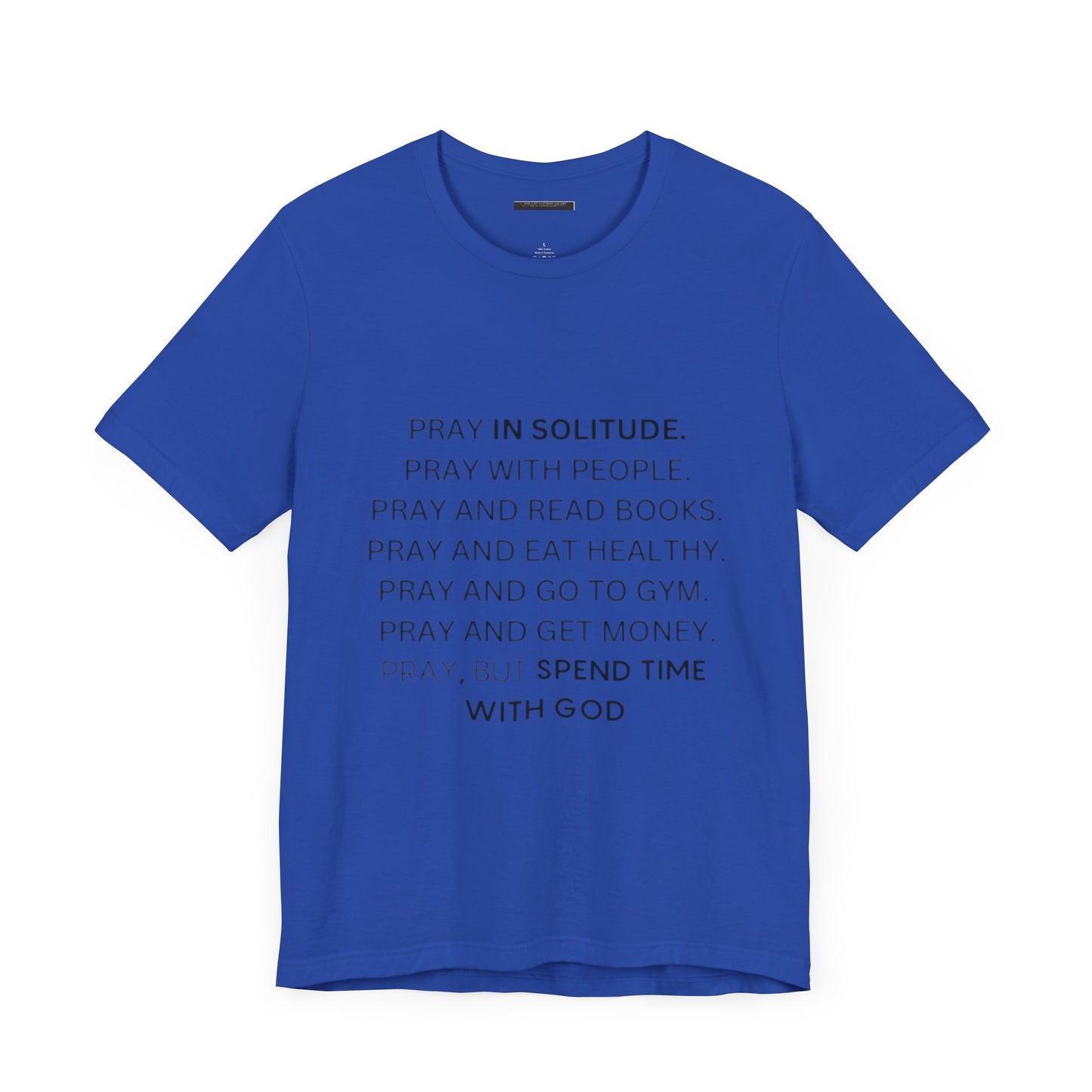Faith Elements lll Amplify Premium Tee - Aesthetics Luxe Jersey Short Sleeve Tee