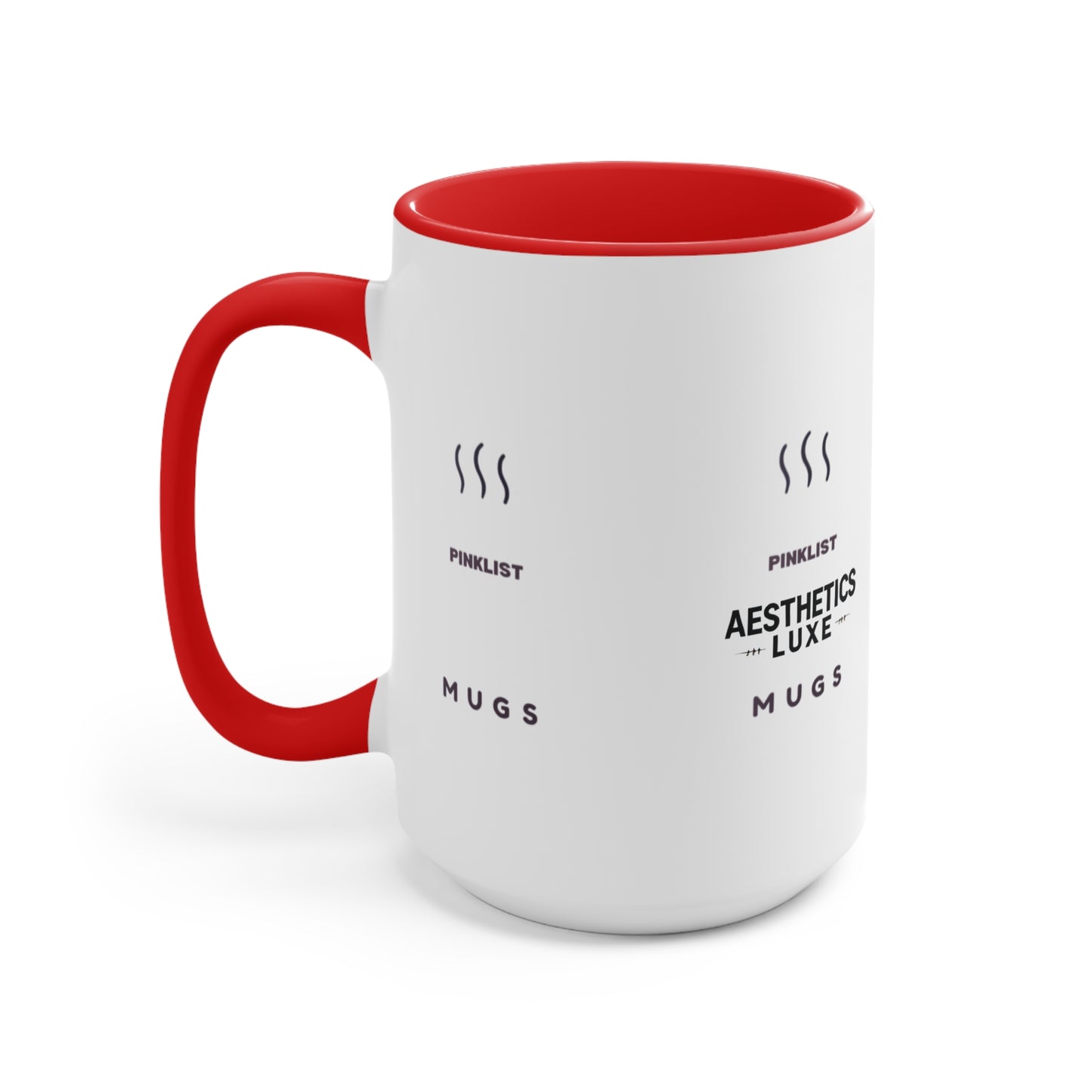 Aesthetics Luxe ™️ Accent Mugs©️ Originals- PinkList Accent Mugs ©️