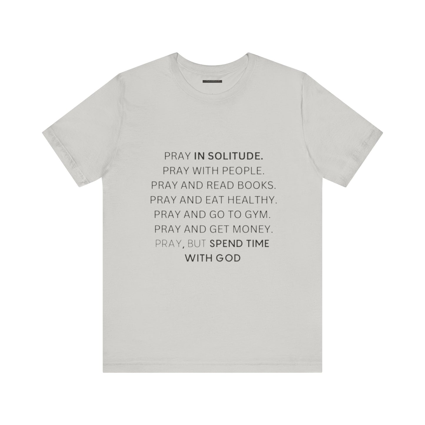 Faith Elements lll Amplify Premium Tee - Aesthetics Luxe Jersey Short Sleeve Tee