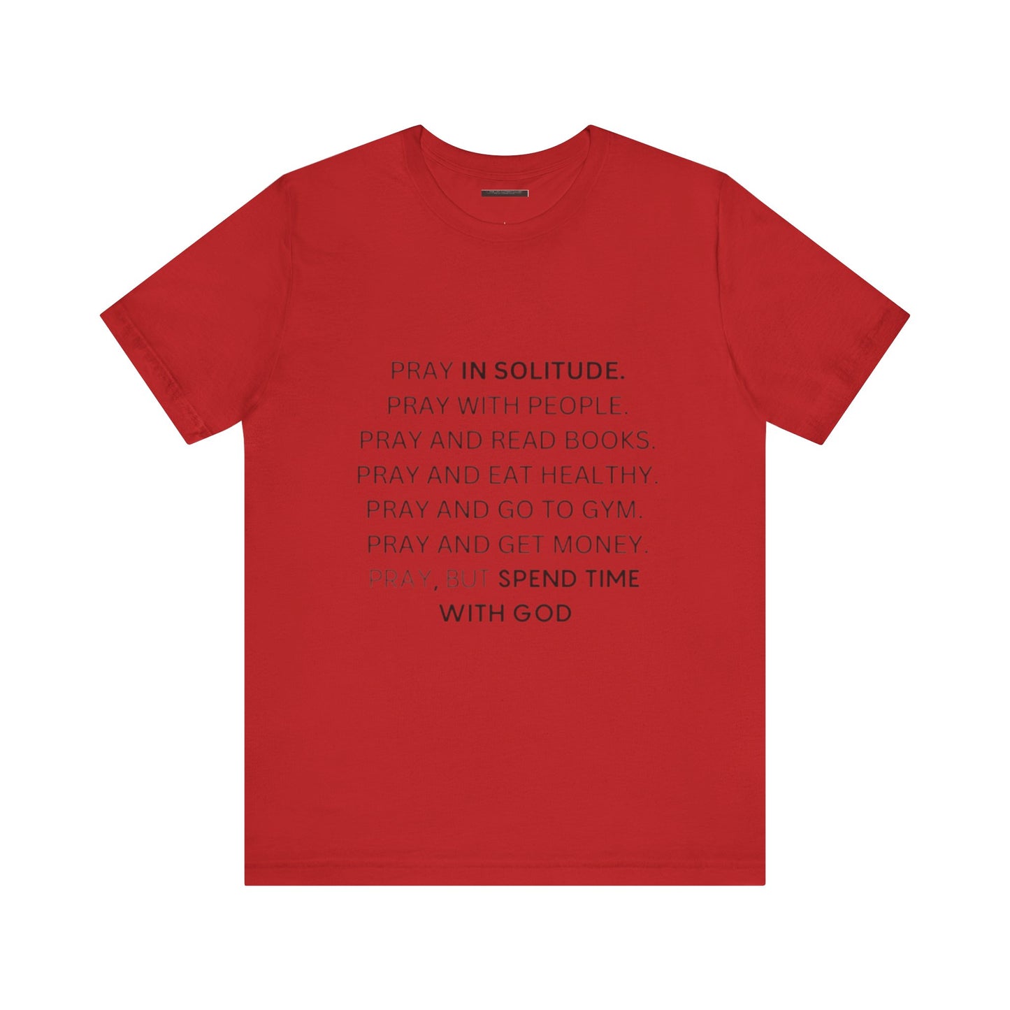 Faith Elements lll Amplify Premium Tee - Aesthetics Luxe Jersey Short Sleeve Tee
