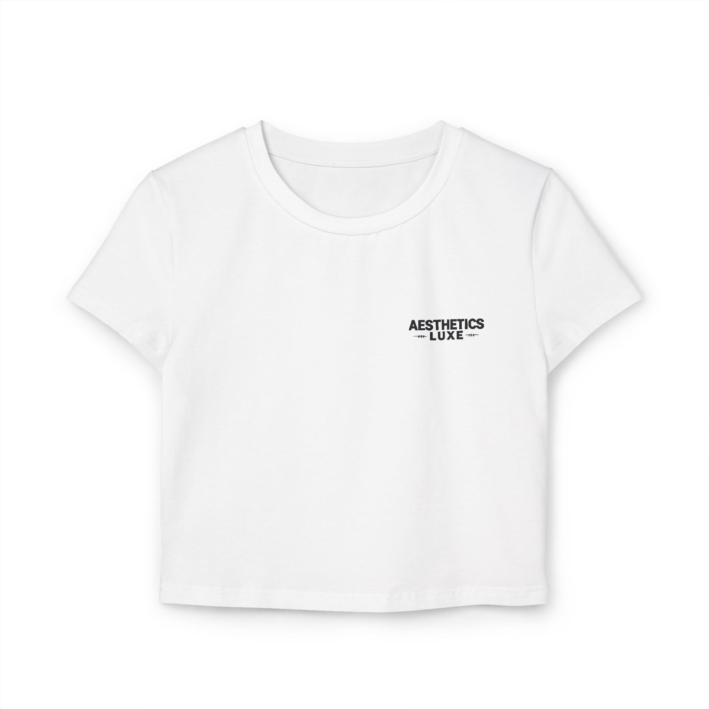 Aesthetics Luxe Stitch III - Cropped Top Tee - City Casual Wear