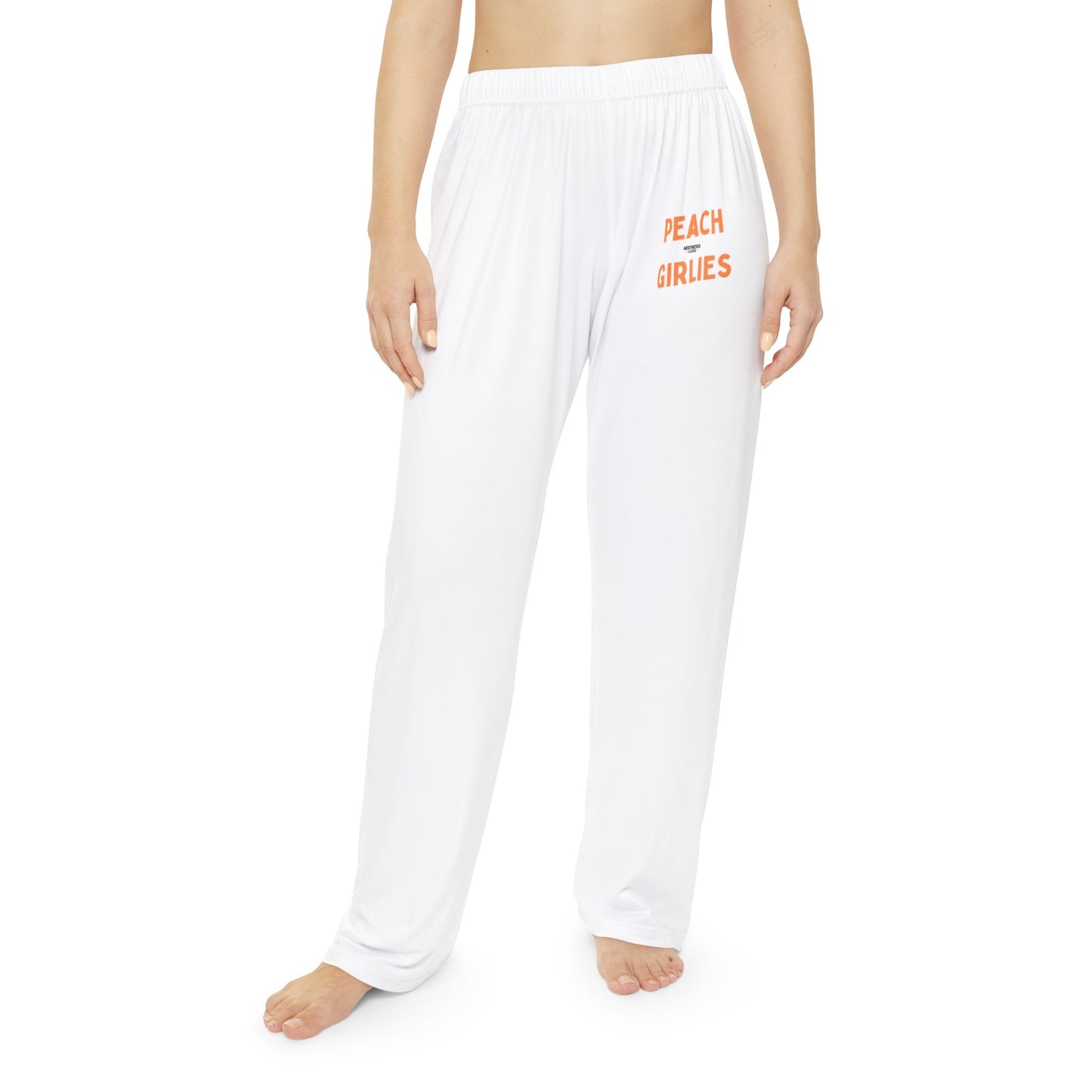 Aesthetics Luxe ™️ Peach Girlies Luxe Pajama Pants I - Luxe Pants Lounge Wear