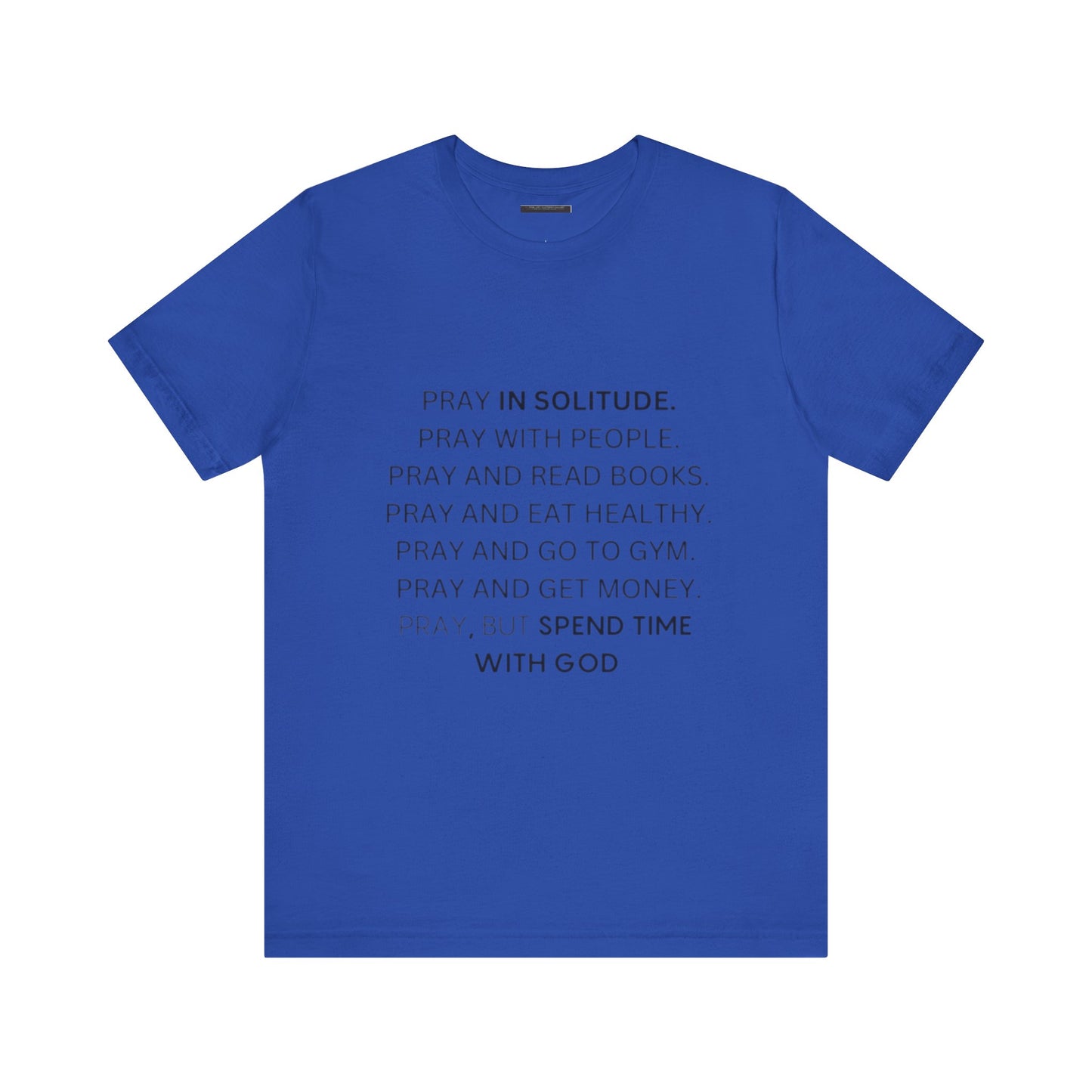 Faith Elements lll Amplify Premium Tee - Aesthetics Luxe Jersey Short Sleeve Tee
