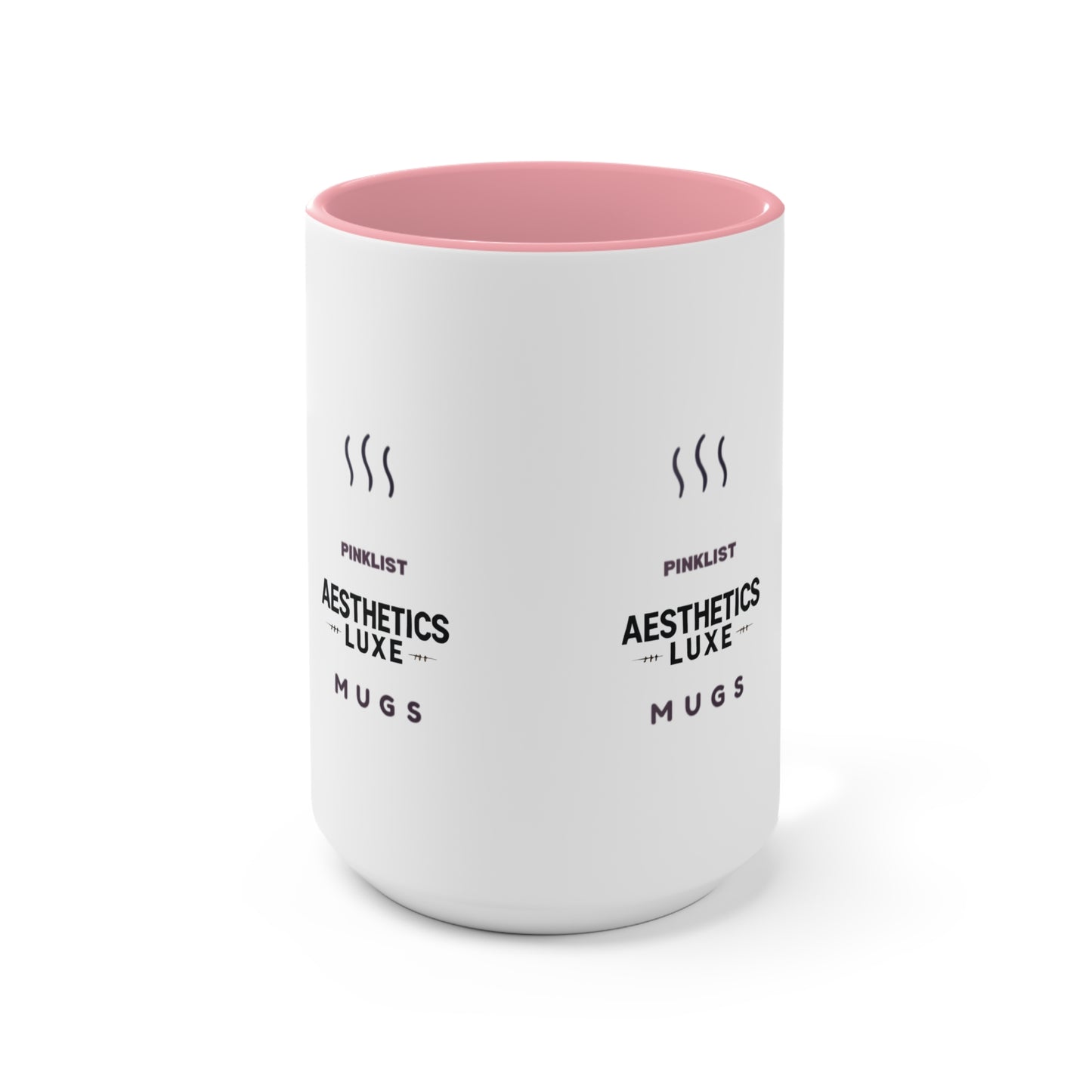 Aesthetics Luxe ™️ Accent Mugs©️ Originals- PinkList Accent Mugs ©️