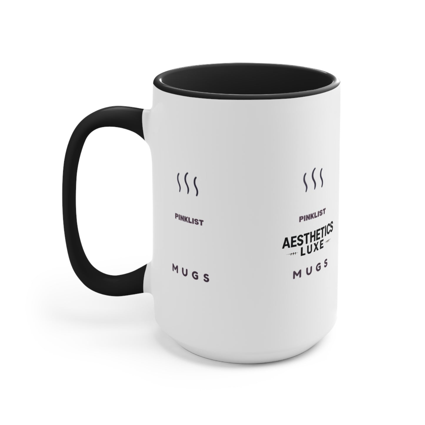 Aesthetics Luxe ™️ Accent Mugs©️ Originals- PinkList Accent Mugs ©️