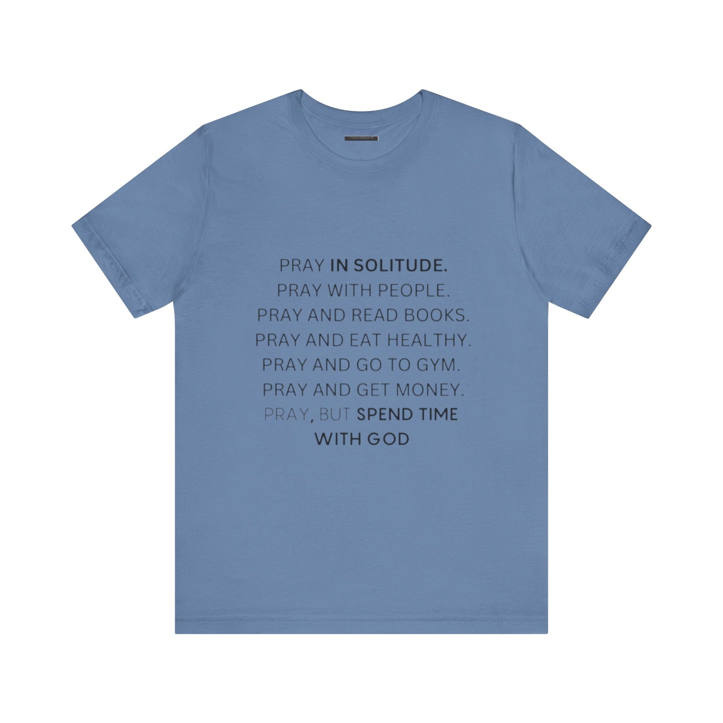 Faith Elements lll Amplify Premium Tee - Aesthetics Luxe Jersey Short Sleeve Tee