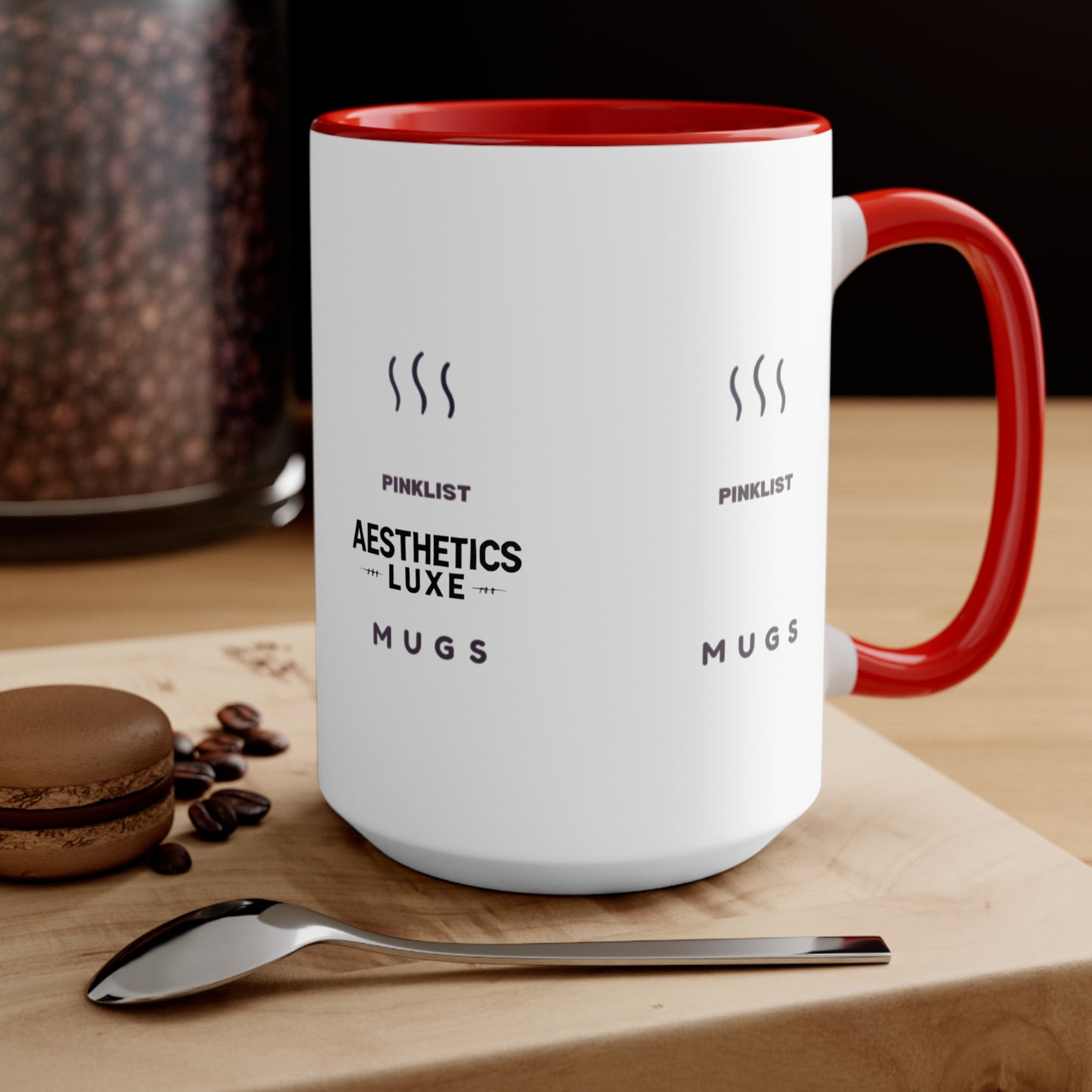 Aesthetics Luxe ™️ Accent Mugs©️ Originals- PinkList Accent Mugs ©️
