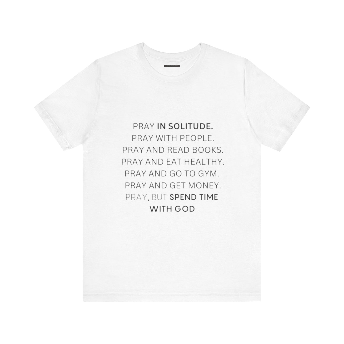Faith Elements lll Amplify Premium Tee - Aesthetics Luxe Jersey Short Sleeve Tee