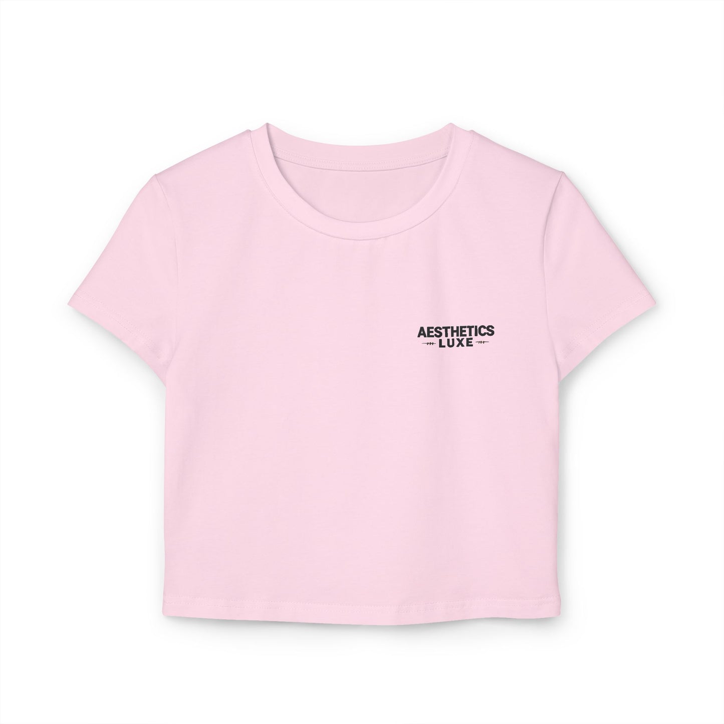 Aesthetics Luxe Stitch III - Cropped Top Tee - City Casual Wear
