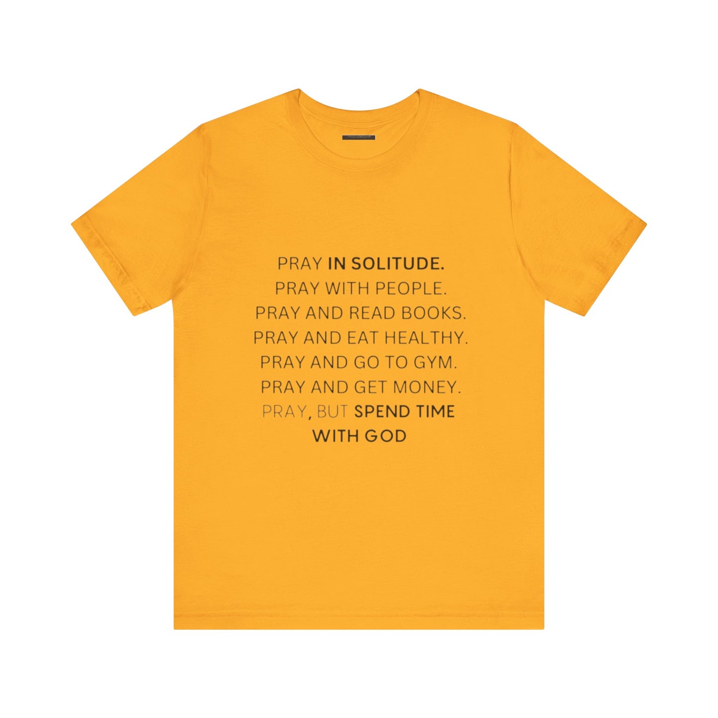 Faith Elements lll Amplify Premium Tee - Aesthetics Luxe Jersey Short Sleeve Tee