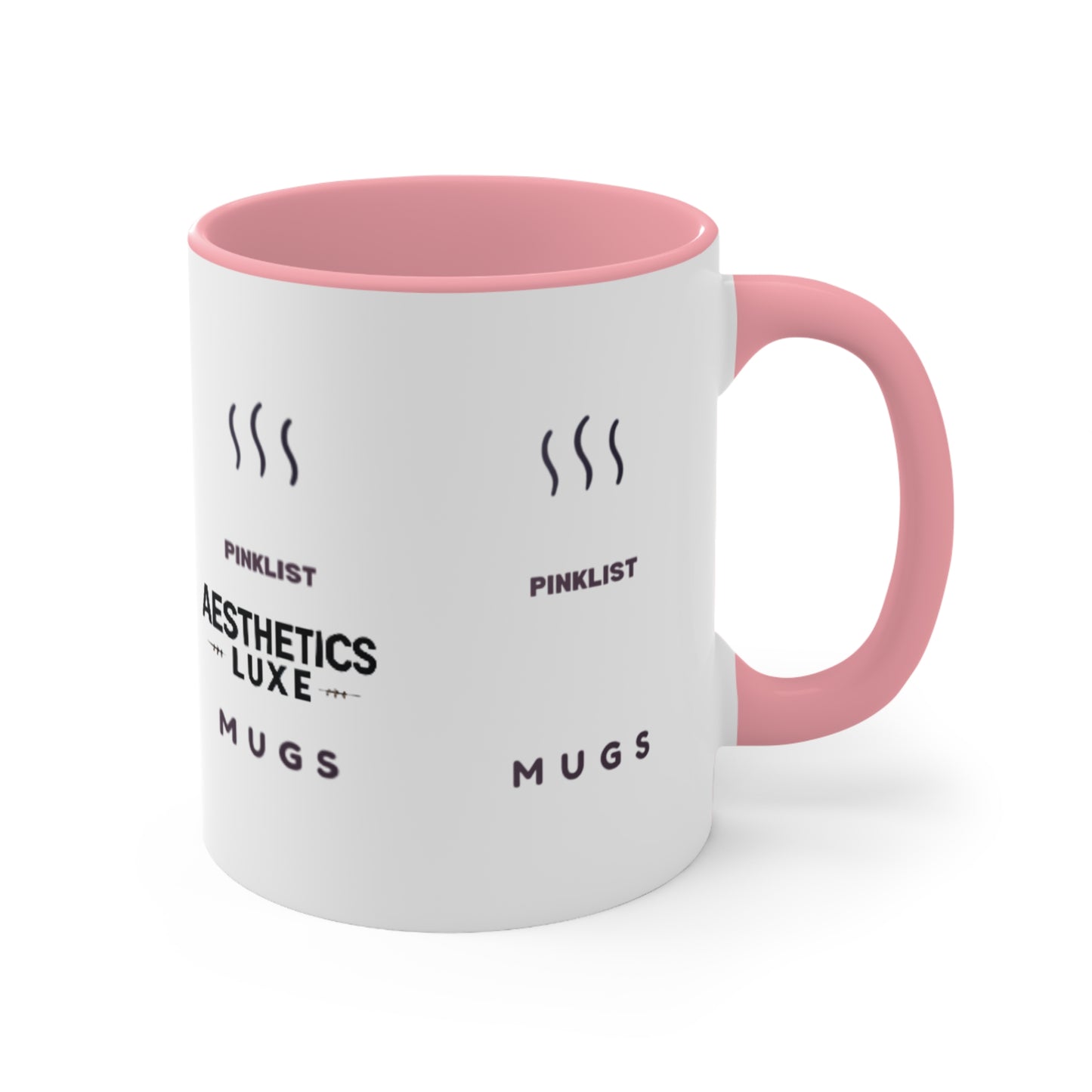 Aesthetics Luxe ™️ Accent Mugs©️ Originals- PinkList Accent Mugs ©️