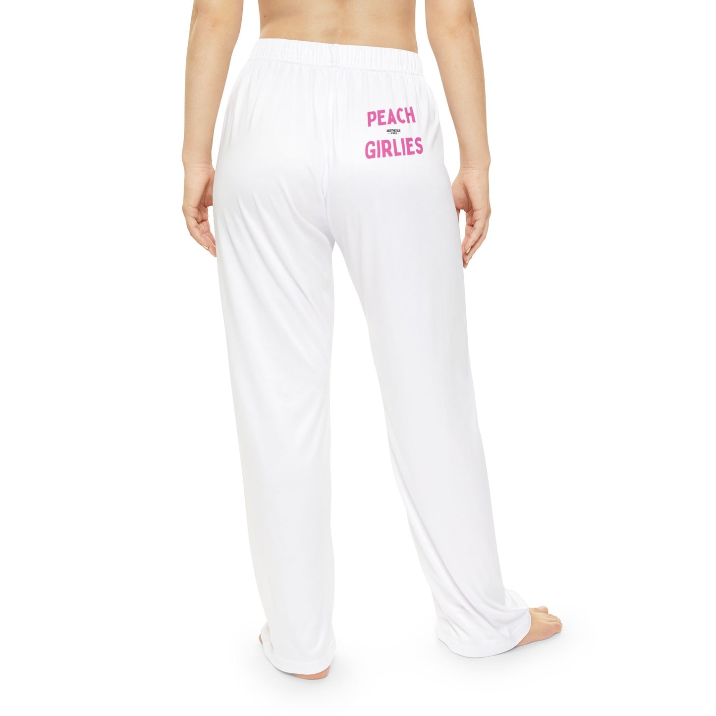 Aesthetics Luxe ™️ Peach Girlies Luxe Pajama Pants III -Pajama Pants Loungewear