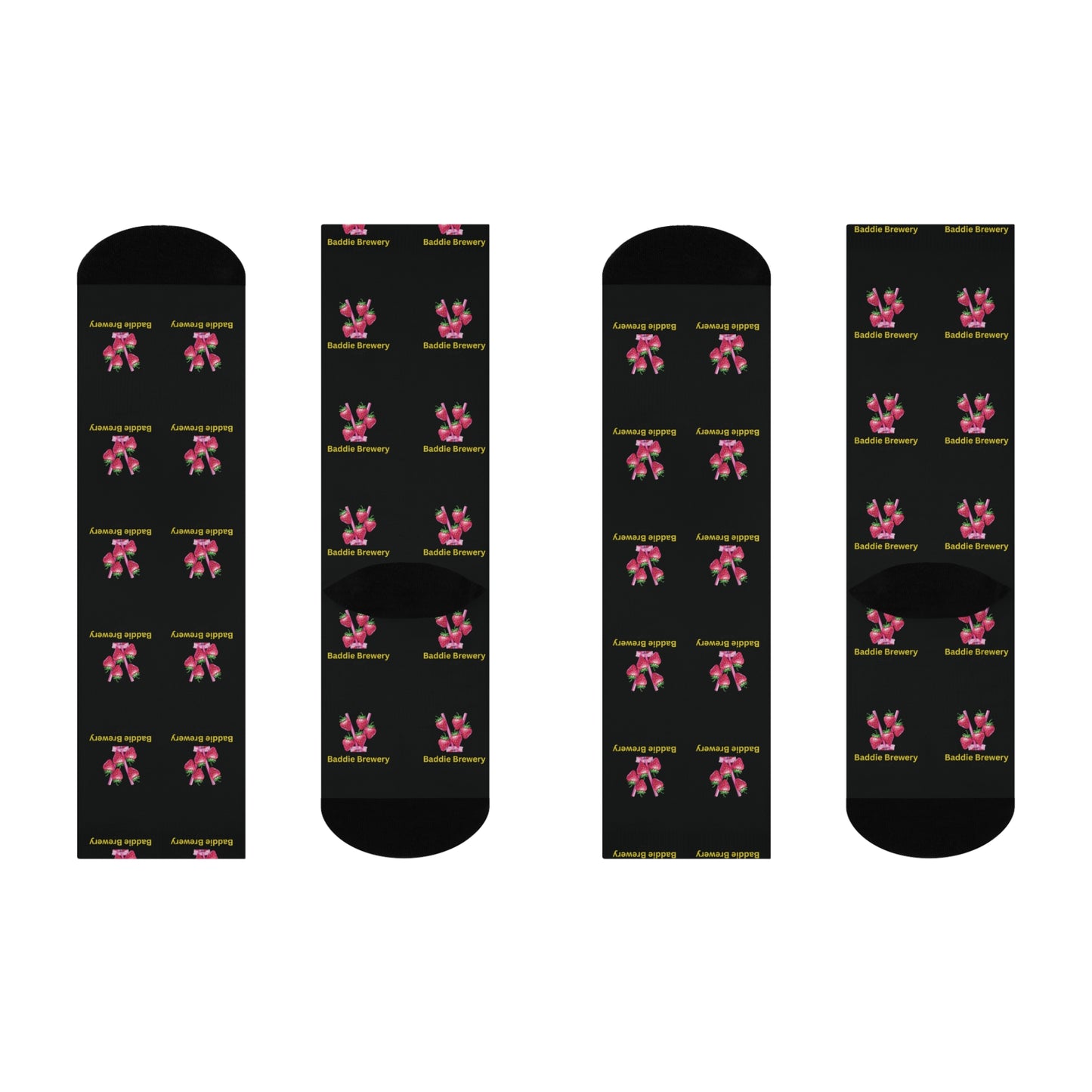 Aesthetics Luxe ™️ Baddie Brewery - Onyx Luxe Socks III