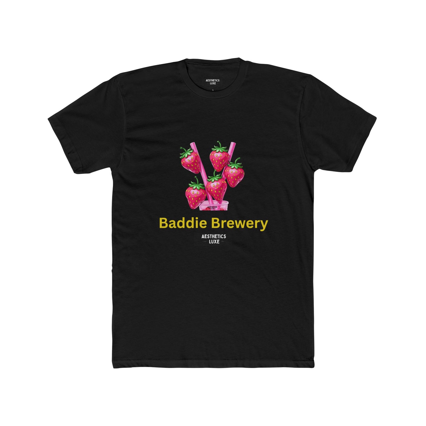 Aesthetics Luxe ™️ Baddie Brewery - Onyx Luxe Tee III