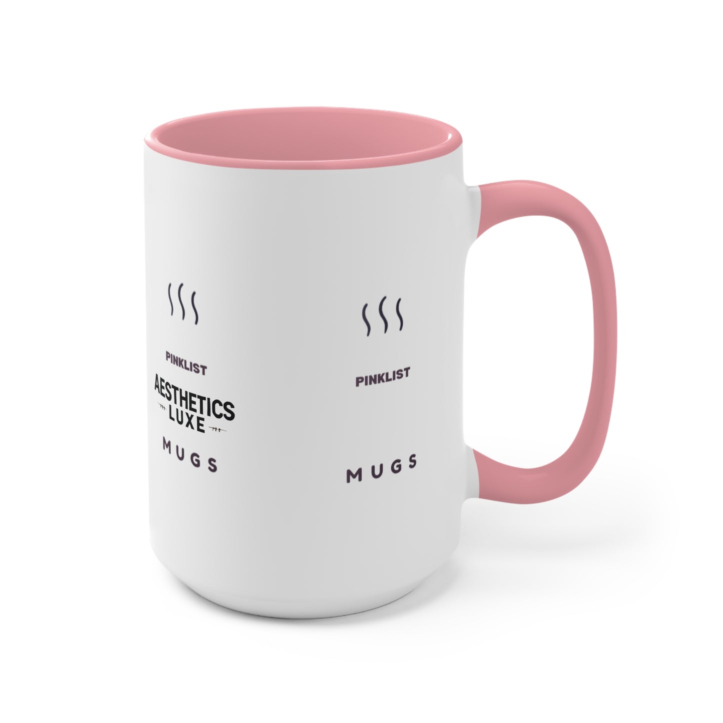 Aesthetics Luxe ™️ Accent Mugs©️ Originals- PinkList Accent Mugs ©️