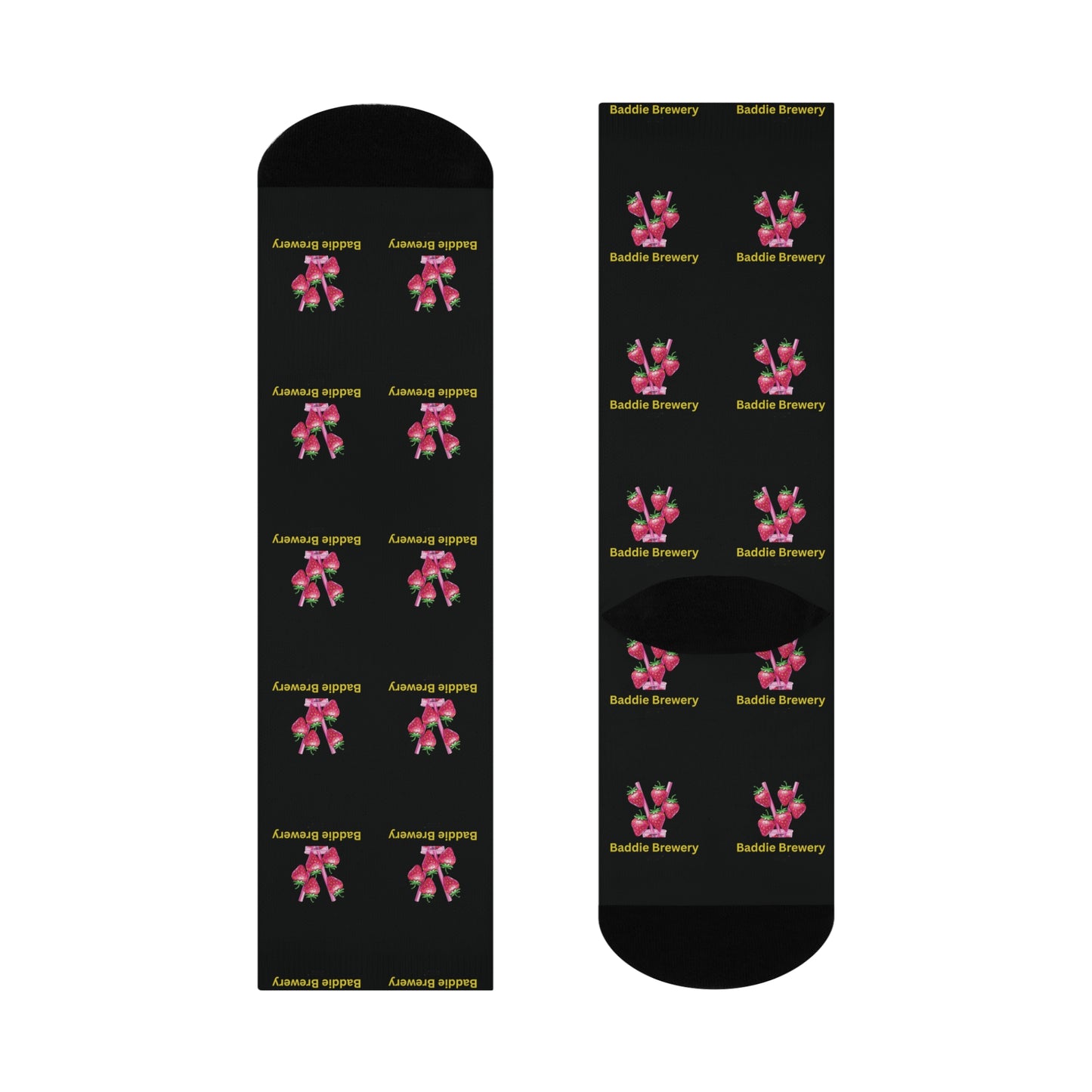 Aesthetics Luxe ™️ Baddie Brewery - Onyx Luxe Socks III