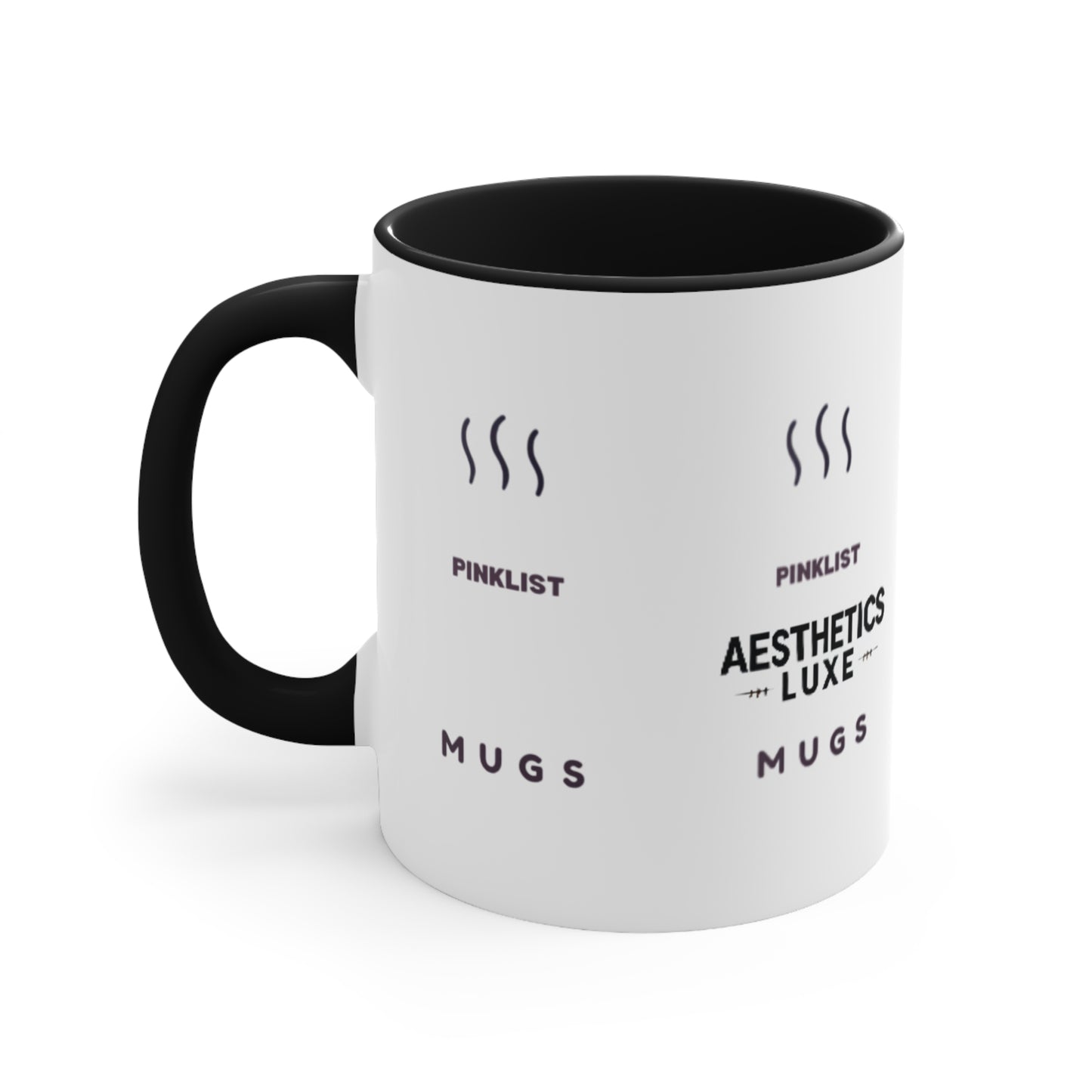 Aesthetics Luxe ™️ Accent Mugs©️ Originals- PinkList Accent Mugs ©️