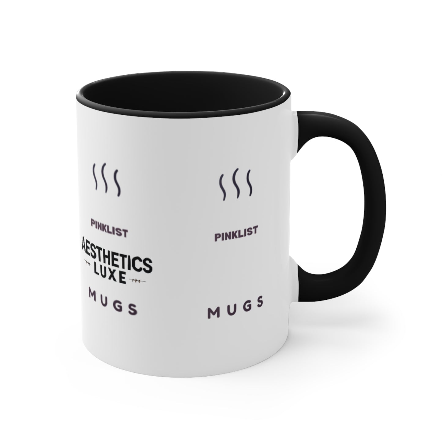 Aesthetics Luxe ™️ Accent Mugs©️ Originals- PinkList Accent Mugs ©️