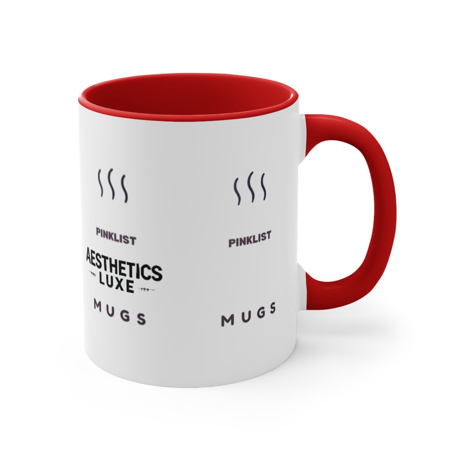 Aesthetics Luxe ™️ Accent Mugs©️ Originals- PinkList Accent Mugs ©️