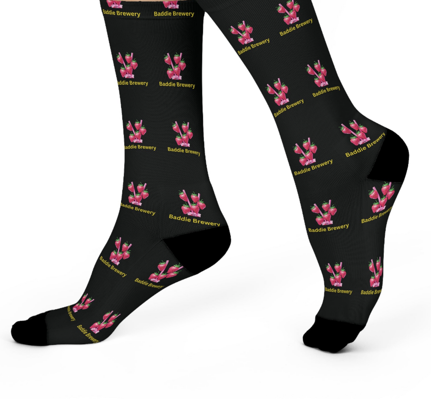 Aesthetics Luxe ™️ Baddie Brewery - Onyx Luxe Socks III