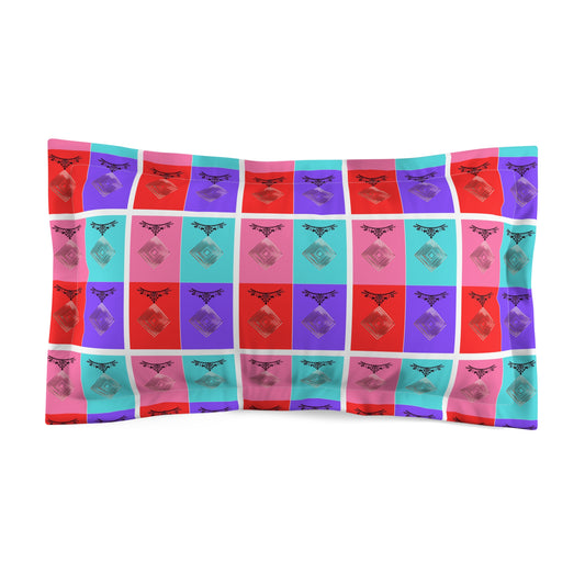 Gala Venti - Aesthetics Luxe ™️ Sham IV  - Vibrant Bedroom Home Luxury Decor Pillow Sham