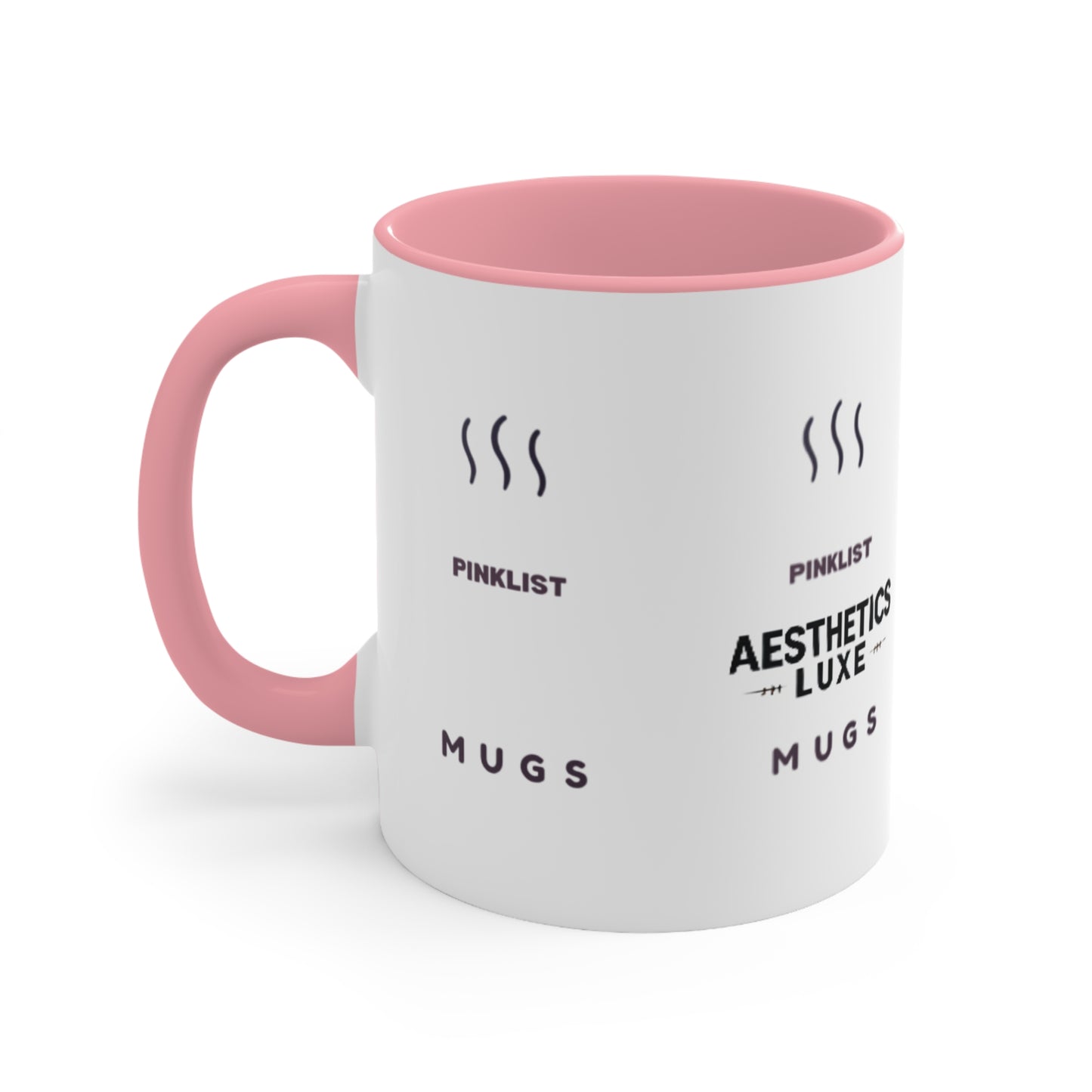 Aesthetics Luxe ™️ Accent Mugs©️ Originals- PinkList Accent Mugs ©️