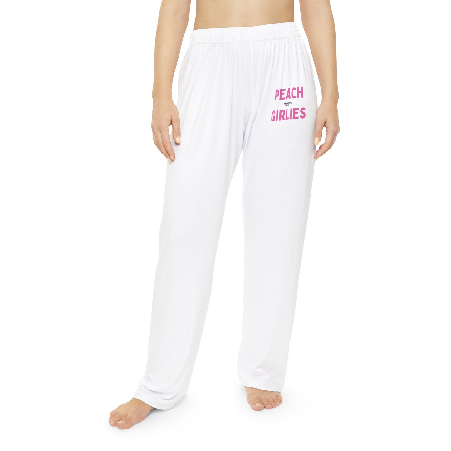 Aesthetics Luxe ™️ Peach Girlies Luxe Pajama Pants III -Pajama Pants Loungewear